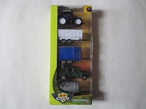 5 Stück Die Cast Farm Fahrzeuge von Auto City neu und ungeöffnet. - Bild 1 von 8