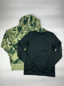 2 Lot Boy's XL 14/16 Bass Pro Shop/Wonder Nation thermal/Sweatshirt - Picture 1 of 6