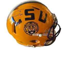 Tyrann Mathieu Autographed "Geaux Tigers" LSU Replica Full Size Football Helmet