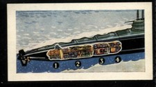 Tobacco Card, Ching,SHIPS THEIR AND WORKINGS,1961,USA Atomic Submarine Triton,#9