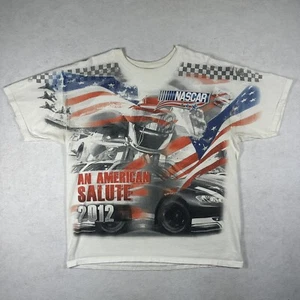 Nascar Racing Usa Chase T-Shirt Gr. XL Aop 2012 An American Salute Distressed - Bild 1 von 20