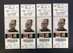 Vintage Chicago White Sox Tickets Sox vs. Anaheim May 10, 2001 - Picture 1 of 2