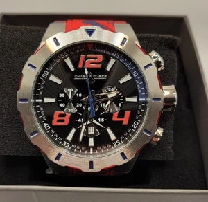Chase Durer Men's Chrono Watch - 52mm, Camouflage, Red CDW-0110 - Picture 1 of 6