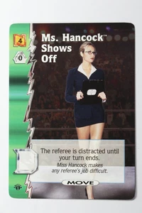 2000 WCW Nitro TCG 1st Edition Ms. Hancock Shows Off Stacy Keibler RC - Picture 1 of 2