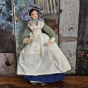 1950s Vintage Franklin Heirloom Doll Mercy of Connecticut 20 cm Collectable - Picture 1 of 8