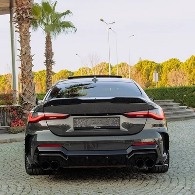 Heck Diffusor kompatibel mit BMW 4er Coupe Cabrio G22 M Paket M440i ab 2020 - Bild 1 von 4