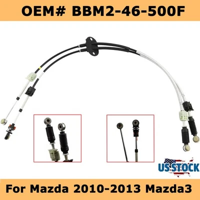 New BBM2-46-500F Shift Control Cable For Mazda 2010-2013 Mazda3 i Sedan S Sedan Foto 1 de 4