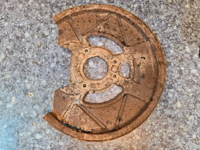 Disco de freno delantero placa de respaldo protector contra polvo stock01 Porsche 944 (1983-1985) Foto 1 de 4