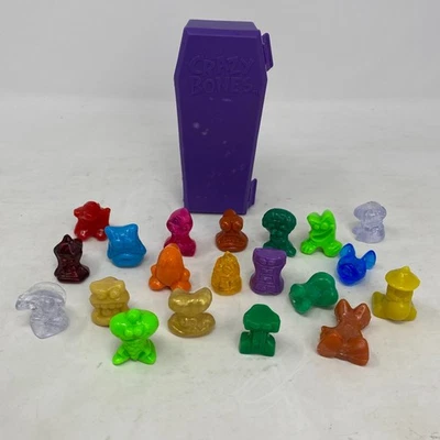 (20) Lot GoGo's Crazy Bones Figures with Coffin - Image 1 of 4