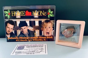 Home Alone McCallister Home Authentic Filming Location Brick Relic - Picture 1 of 9
