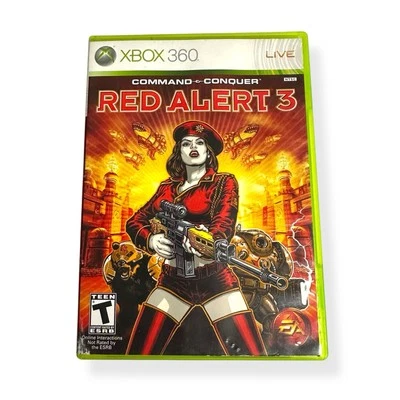 Command & Conquer: Red Alert 3 (Microsoft Xbox 360, 2008) CIB w/ Manual - Image 1 of 4