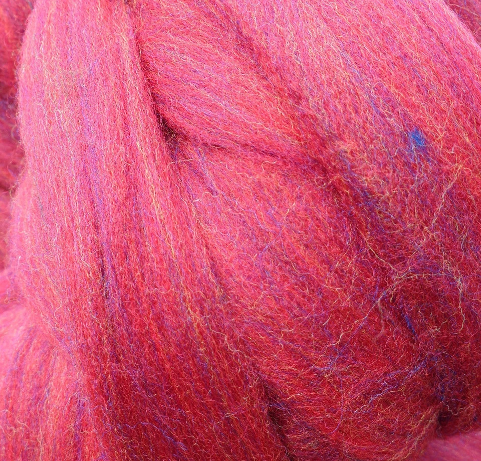 1 oz Wool Fiber Roving, Spin Wool, Felting Wool, Spin Fiber, Craft Wool, Merino - Image 1 of 4