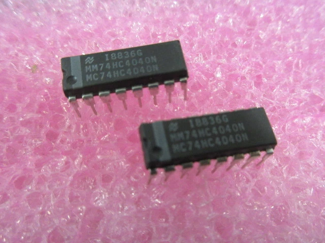 MC74HC4040N Genuine NSC Semiconductor & HARRIS In stock MM74HC4040N x5pcs - Image 1 of 1