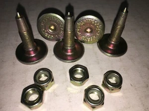 24- WOODY'S GOLD DIGGER Traction Master CARBIDE STUD .875 X 7MM with Nylock Nut - Picture 1 of 4