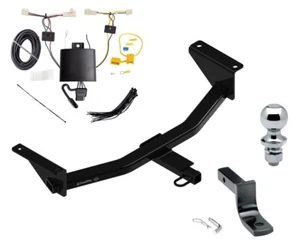 Trailer Tow Hitch w/ Wiring For 19-24 Mazda 3 Sedan 1-1/4" Receiver 1-7/8" Ball - Picture 1 of 10