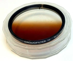 Cokin Cromofilter 55mm Lens Filter T2 125 Gradual Tobacco Graduated Sepia  - Picture 1 of 8