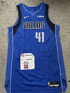 Customed Nike NBA Dallas Maverick Dirk Nowitzki Pro Cut Icon 48+6 - Picture 1 of 3