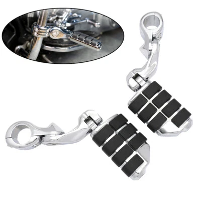 1.25" Highway Crash Bar Footpegs For Indian Chieftain Roadmaster Classic Limited - Image 1 of 4