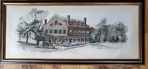Fraunces Tavern Broad St. N.Y Lithographie von Rob Haws - Bild 1 von 14