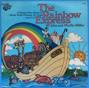 VTG VINYL LP RECORD THE RAINBOW EXPRESS JS33046 JOY SONG JOHN & PHYLLIS MILLER M - Picture 1 of 4
