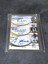 Mendenhall/Miller/Russell 2009 SP Signature Edition Signature Trios 38/49