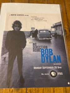 2005 No Direction Home Bob Dylan Documentary ad - Picture 1 of 1