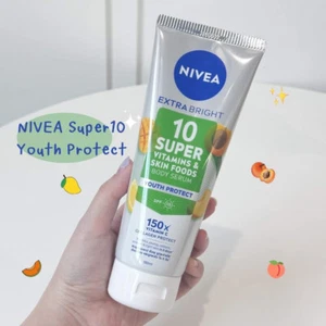 Nivea Extra Bright 10 Super Vitamin & Haut Foods Körperserum Jugend Serum 180ml - Bild 1 von 6