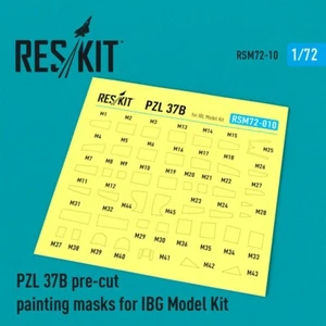 1/72 ResKit RSM72-0010 PZL.37 B I Los - Polish bomber Pre-cut painting masks - Picture 1 of 1