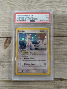PSA 7 2004 Pokemon EX Persian - Rev. Foil Fire Red & Leaf Green #44 - Picture 1 of 2
