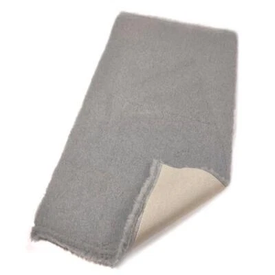 Grey Dog Bedding, Non- Slip vet Bedding, Wash able pet bed, Pet Rug, Thick Pile - Image 1 of 4
