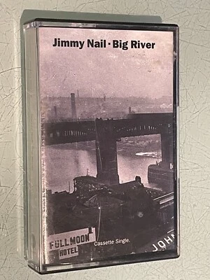 Jimmy Nail - Big River - 2 Track Audio Cassette Tape Single - 1995 EastWest - Image 1 of 3