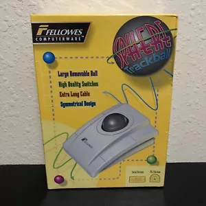 Fellowes Sphere Trackball For PS2 PlayStation 2 Computer Mouse 1997 New Sealed - Picture 1 of 7