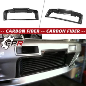 For Nissan Skyline GTR R32 Front Bumper Surround Duct Trim Bodykits Carbon Fiber - Foto 1 di 10