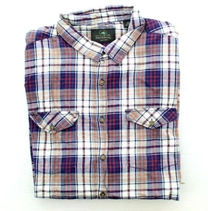 Redhead Men's Plaid Shirt Regular Fit, Long Sleeve, Button Up, 100% Cotton - Picture 1 of 12