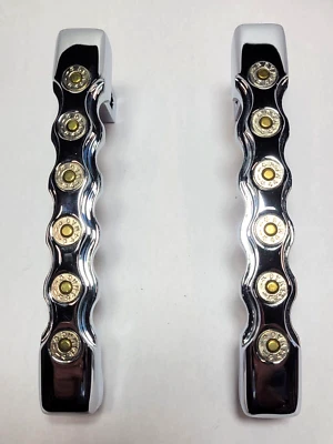 Manijas de puerta Billet Ford F-150 2004-2008 acabado cromado #HCFLC-F Foto 1 de 3