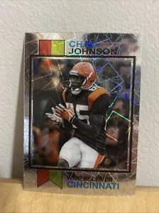 2023 Composite 1973 Topps Football Chrome Lazer Refractor Chad Johnson #1973-7 - Picture 1 of 2