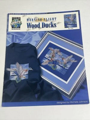 True Colors Morning Flight Wood Ducks Cross Stitch Pattern - Image 1 of 4