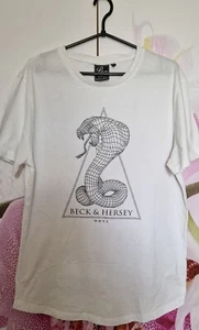MEN COTTON BECK&HERSEY T-SHIRT SIZE XL SMALL SPOT - Picture 1 of 4