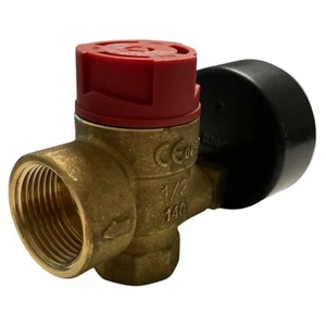 Afriso Membran Sicherheitsventil 1/2" x 3/4" MSM Manometer 3 bar Heizung Ventil - Bild 1 von 3