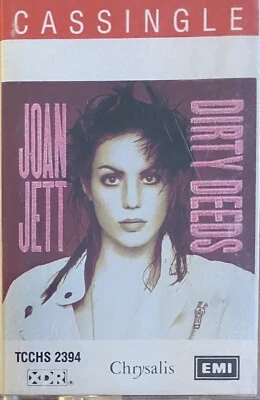 Joan Jett Dirty Deeds Australian Cassette Cassingle - Image 1 of 4
