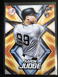 2017 Topps Fire Aaron Judge #62 Rookie RC New York Yankees