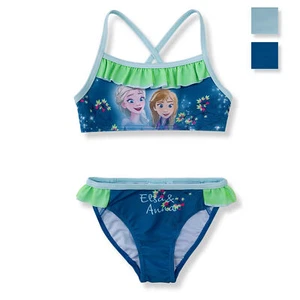 Costume da bagno bambina Disney Frozen Elsa e Anna due pezzi bikini mare 6155 - Foto 1 di 22