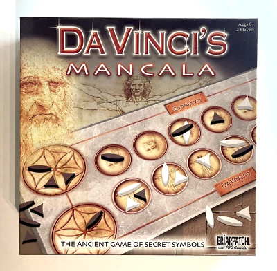 DaVinci’s Mancala (2005) - Board Game -Briarpatch- SEALED Pieces - NM - COMPLETE - Image 1 of 4