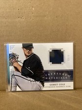 2014 Panini National Treasures Materials Gerrit Cole Relic 49/99 Cy Young