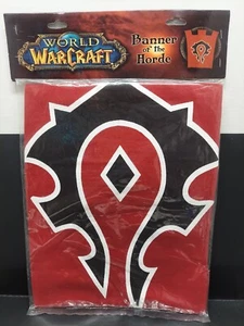 World of WarCraft Banner of the Horde by Museum Replicas 2009 New 32” x 19" - Picture 1 of 4