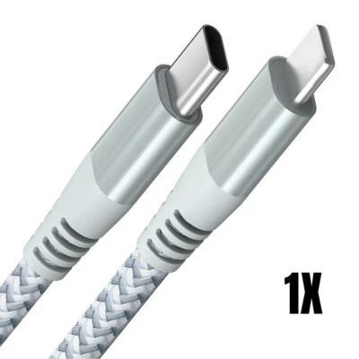 USB C Fast Charger Cable Adapter Data Charging Cord 6/10Ft For iPhone 13 12 11 8 - Image 1 of 4