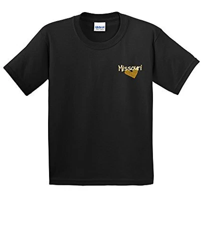 Image One 16012-100Y NCAA Missouri Tigers Girls Patterned Short Sleeve Cotton Cover