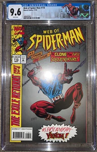Web of Spider-Man #118, CGC 9.6 (Marvel, 1994) Direct Edition - Bild 1 von 2