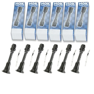6 pcs NGK Ignition Coil Boot for 2002-2008 Nissan Maxima 3.5L V6 - Direct qh - Image 1 of 4