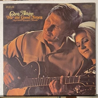CHET ATKINS For The Good Times 1971 RCA LSP-4464 LP Vinyl Record Vg - Image 1 of 4